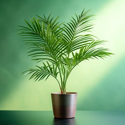 Areca plantas energéticas de interiores