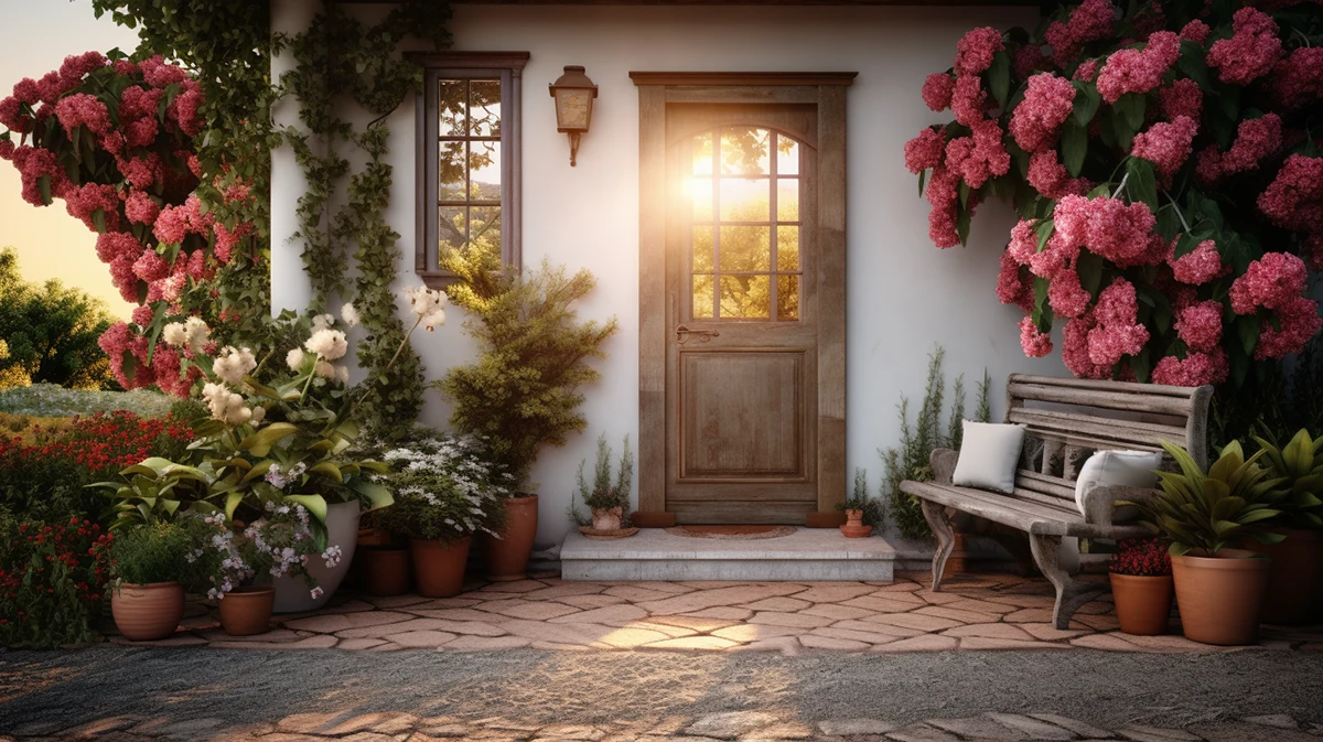 Descubre las mejores plantas para decorar la entrada exterior de tu casa