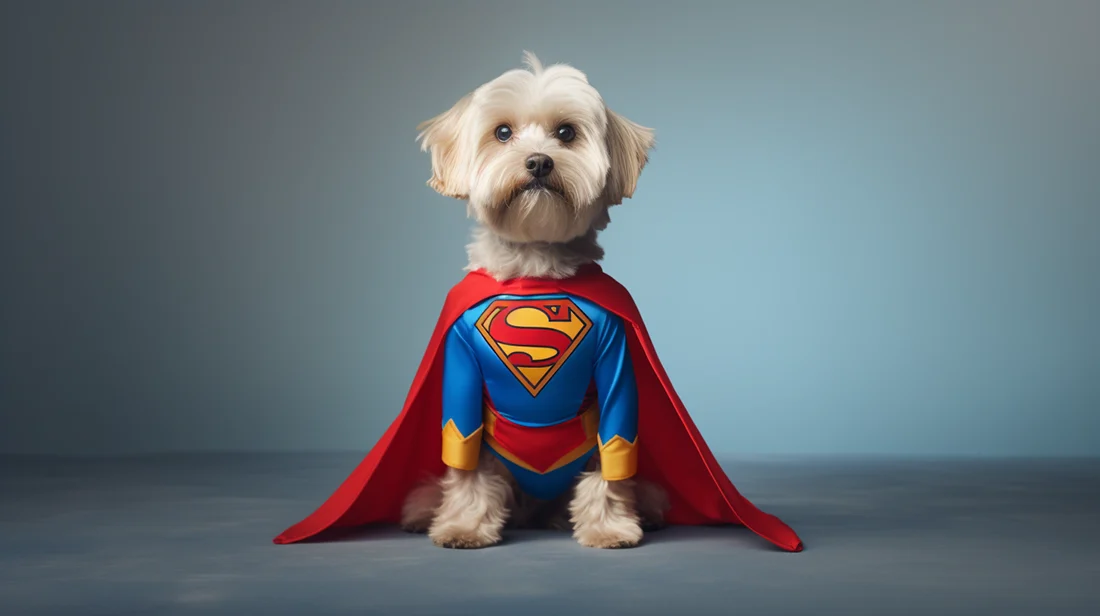 perro superheroe