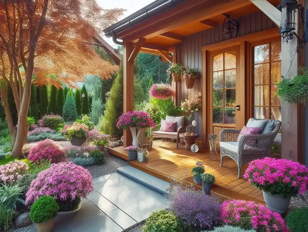 plantas con flores de sombra para exteriores