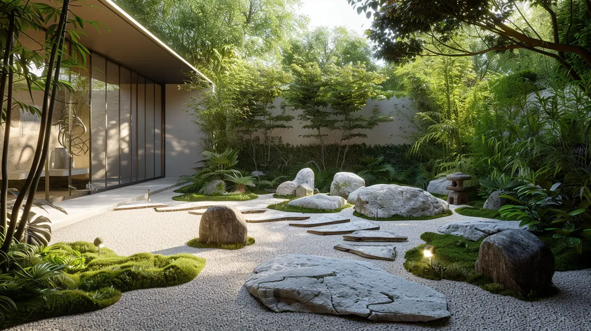 Descubre cómo crear un oasis de tranquilidad en tu casa con un jardín zen
