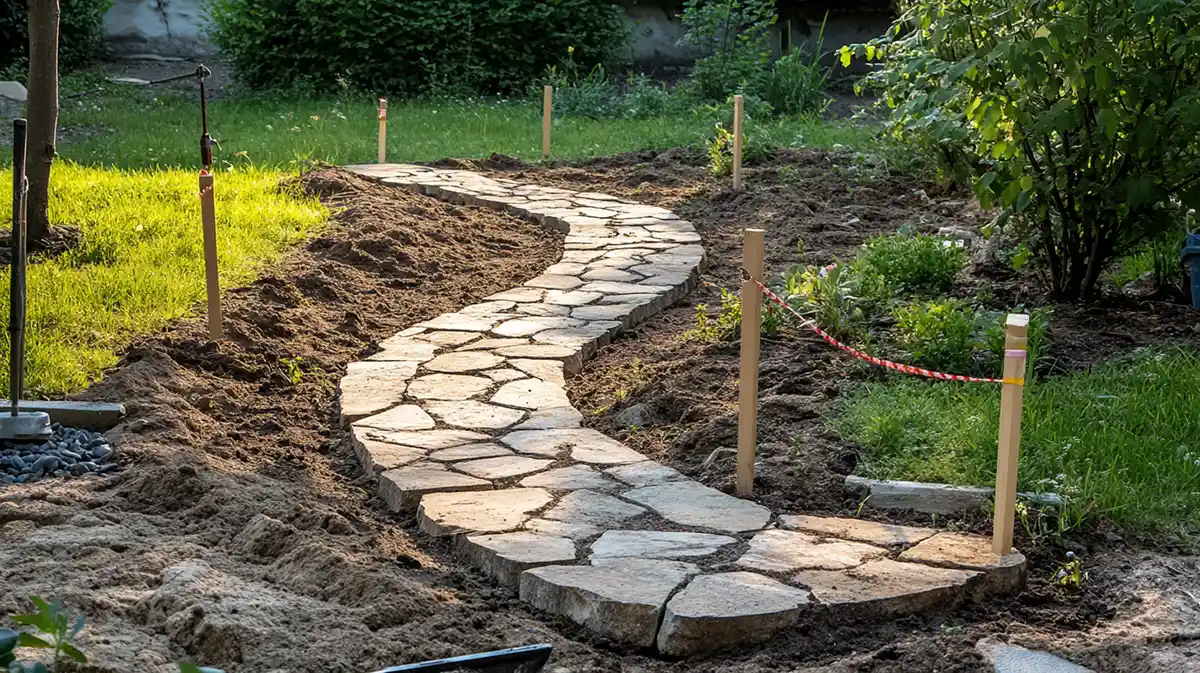 Guía paso a paso para hacer un camino de piedras en el patio o jardín